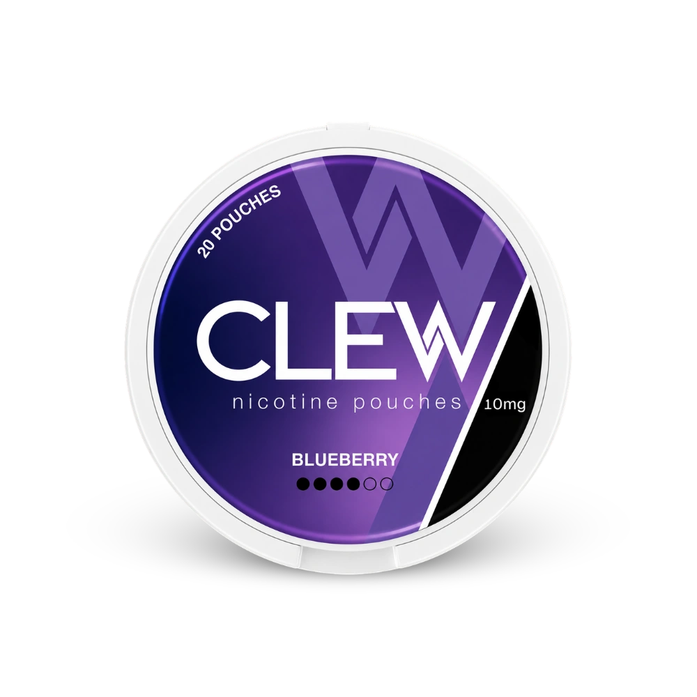 CLEW Blueberry 10mg – nikotino pagalvėlių dėžutė