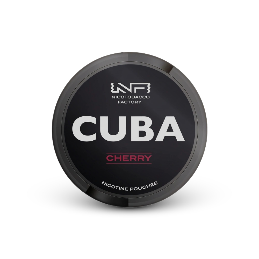 Cuba Black Cherry – nikotino pagalvėlių skardinė
