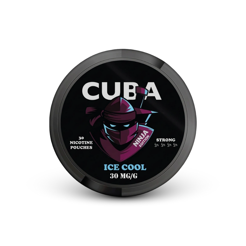 Cuba Ninja Ice Cool – nikotino pagalvėlių skardinė