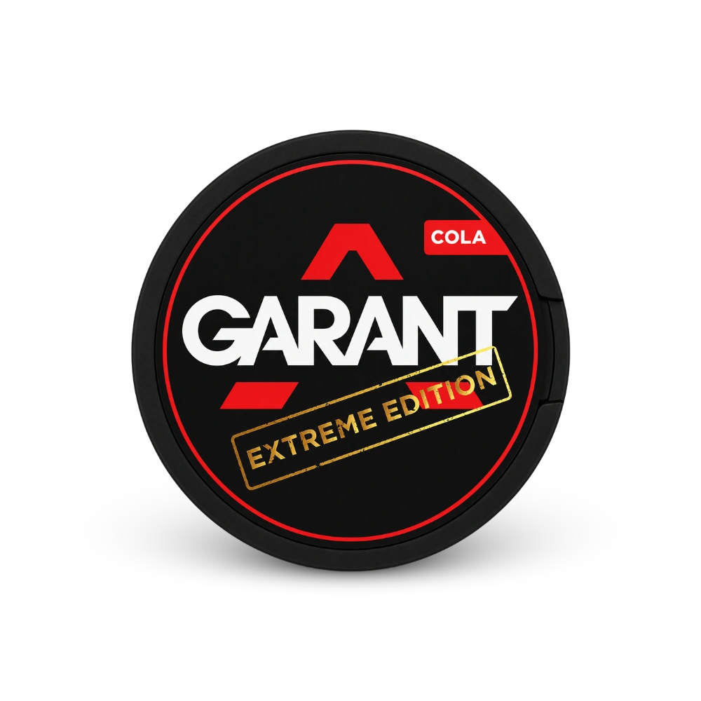 GARANT Cola Extreme – nikotino pagalvėlių skardinė