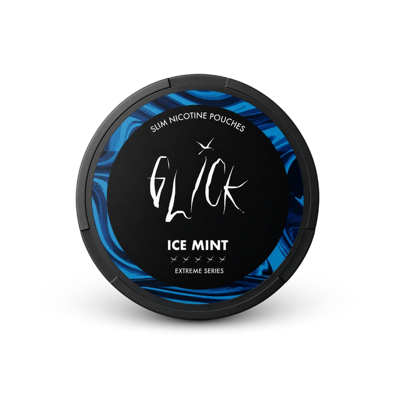 Glick Ice Mint Extreme – nikotino pagalvėlių skardinė