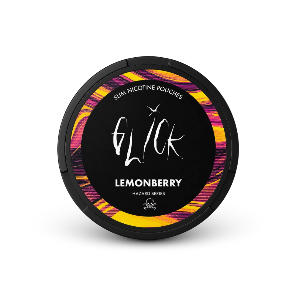Glick Lemonberry 50mg – nikotino pagalvėlių skardinė