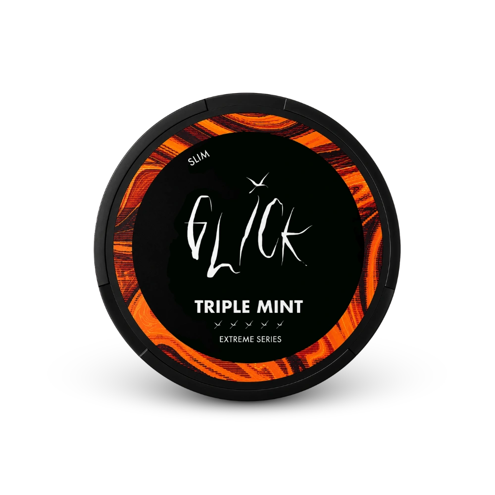Glick Triple Mint Extreme – nikotino pagalvėlių skardinė