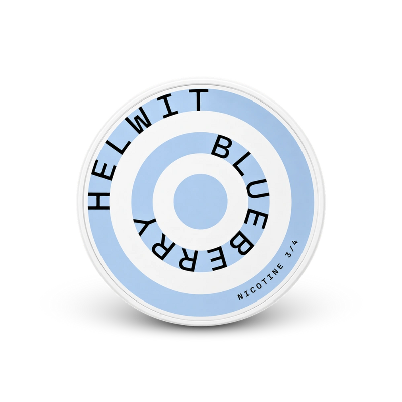 HELWIT Blueberry Medium – nikotino pagalvėlių dėžutė