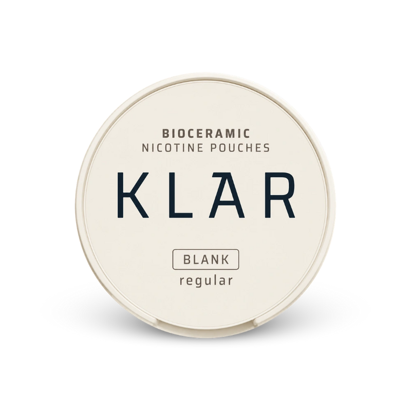 KLAR Blank Regular Mini – nikotino pagalvėlių skardinė