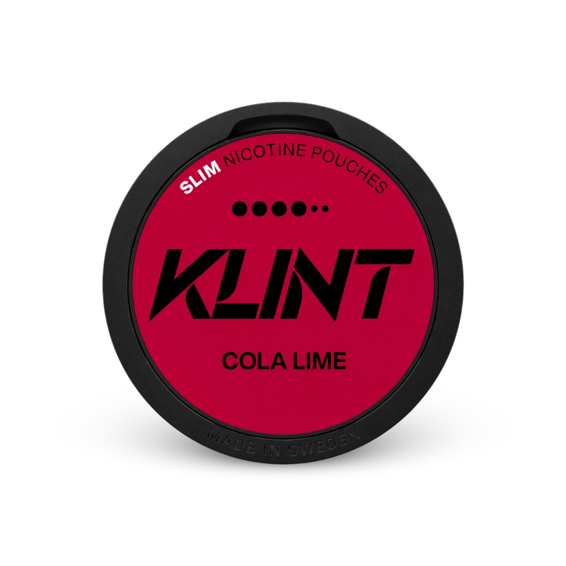 Klint Cola Lime Strong – nikotino pagalvėlių dėžutė