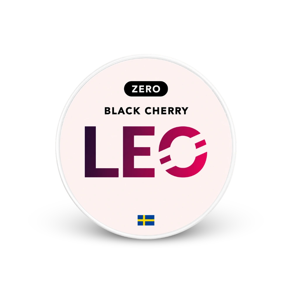 LEO Bleck Cherry Zero – nikotino pagalvėlių skardinė