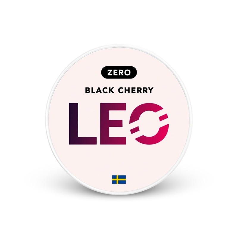 LEO Bleck Cherry Zero – nikotino pagalvėlių skardinė