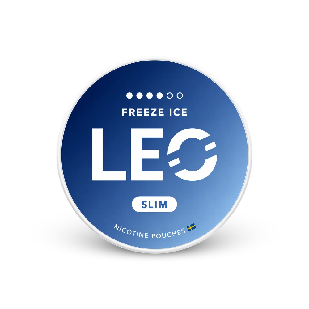 LEO Freeze Ice Strong – nikotino pagalvėlių skardinė