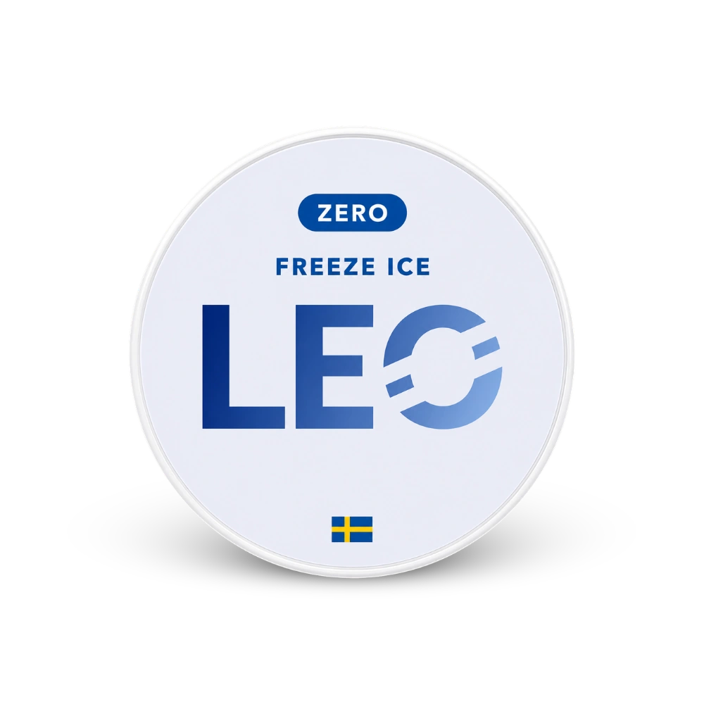 LEO Freeze Ice Zero – nikotino pagalvėlių skardinė