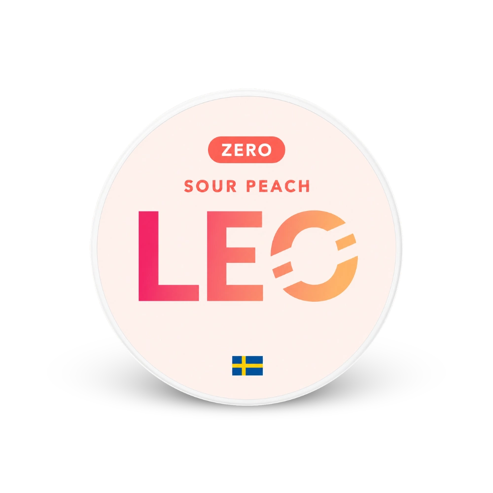 LEO Rūgštus Krūmas Zero – nikotino pagalvėlių skardinė