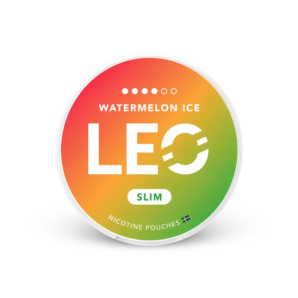 LEO Watermelon Ice Strong – nikotino pagalvėlių skardinė