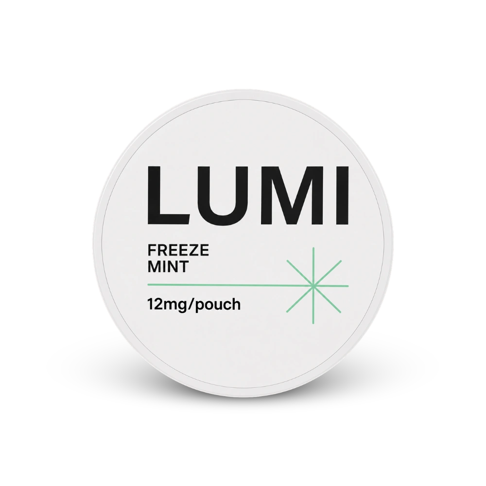 LUMI Freeze Mint 12mg – nikotino pagalvėlių skardinė