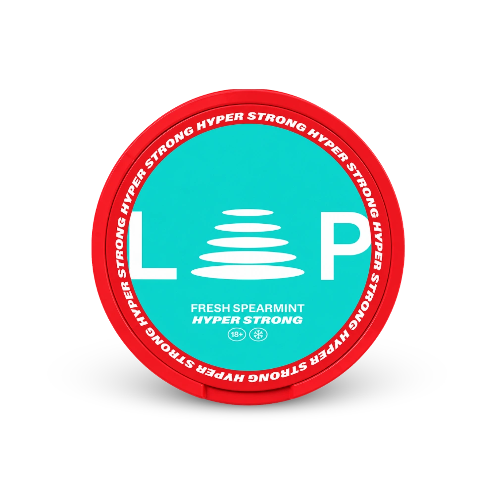 Loop Fresh Spearmint Hyper – nikotino pagalvėlių skardinė