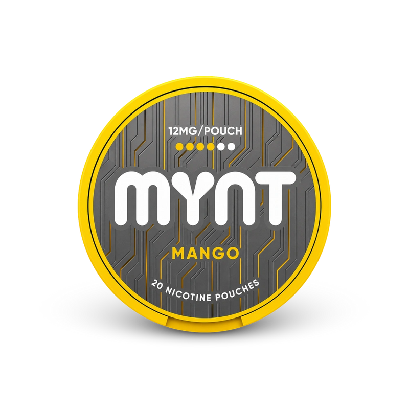 MYNT Mango Slim Medium – nikotino pagalvėlių skardinė