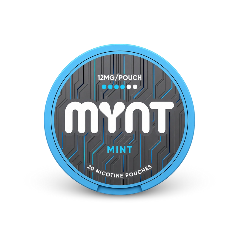 MYNT Mint Slim Medium – nikotino pagalvėlių dėžutė