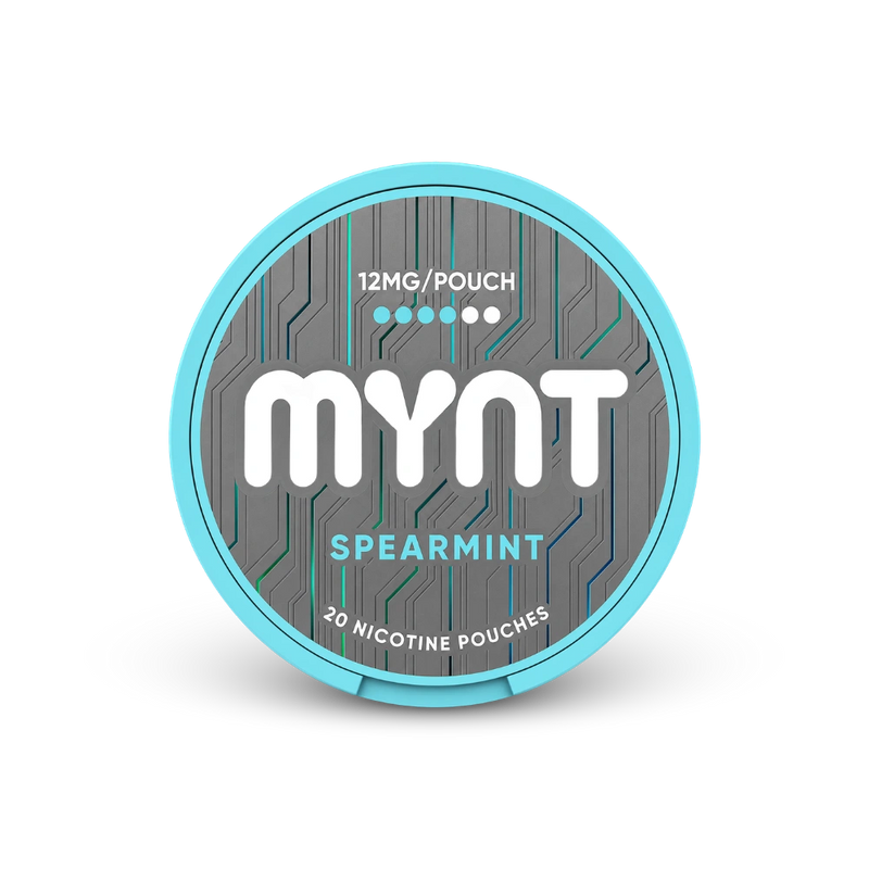 MYNT Spearmint Slim Medium – nikotino pagalvėlių skardinė