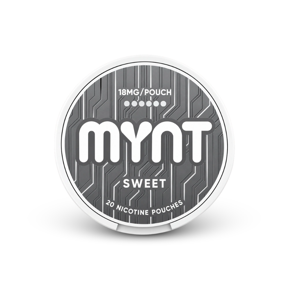 MYNT Sweet Slim Strong – nikotino maišelių dėžutė