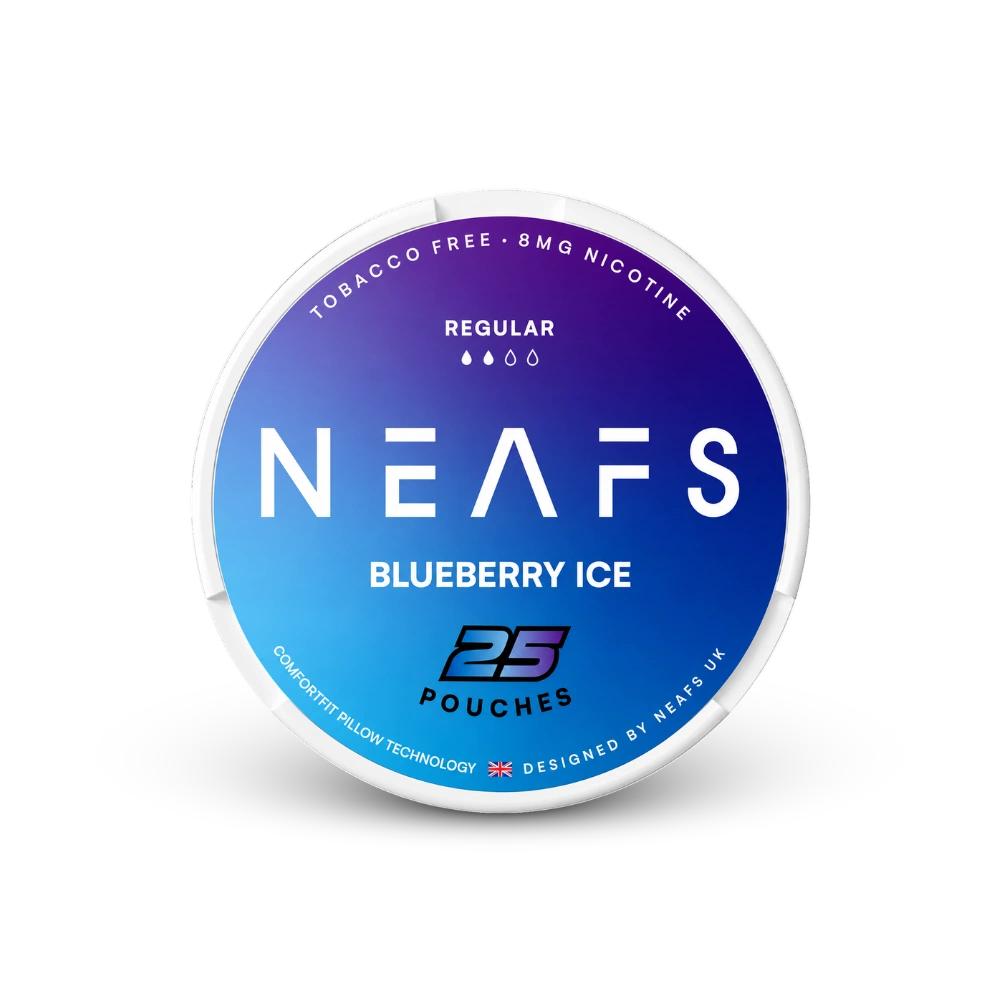 NEAFS Blueberry Ice Regular – nikotino pagalvėlių skardinė
