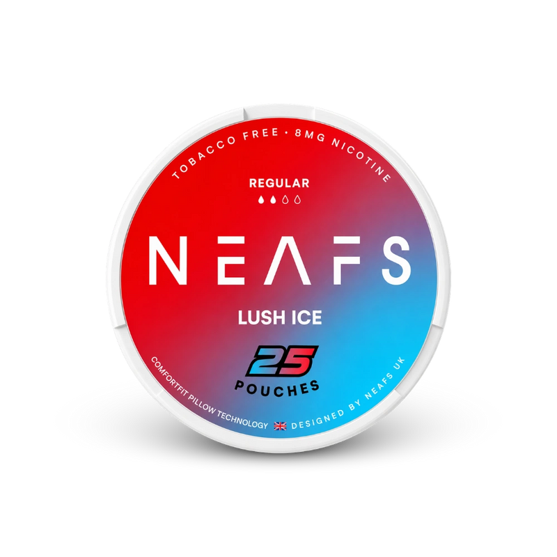 NEAFS Lush Ice Regular – nikotino pagalvėlių skardinė