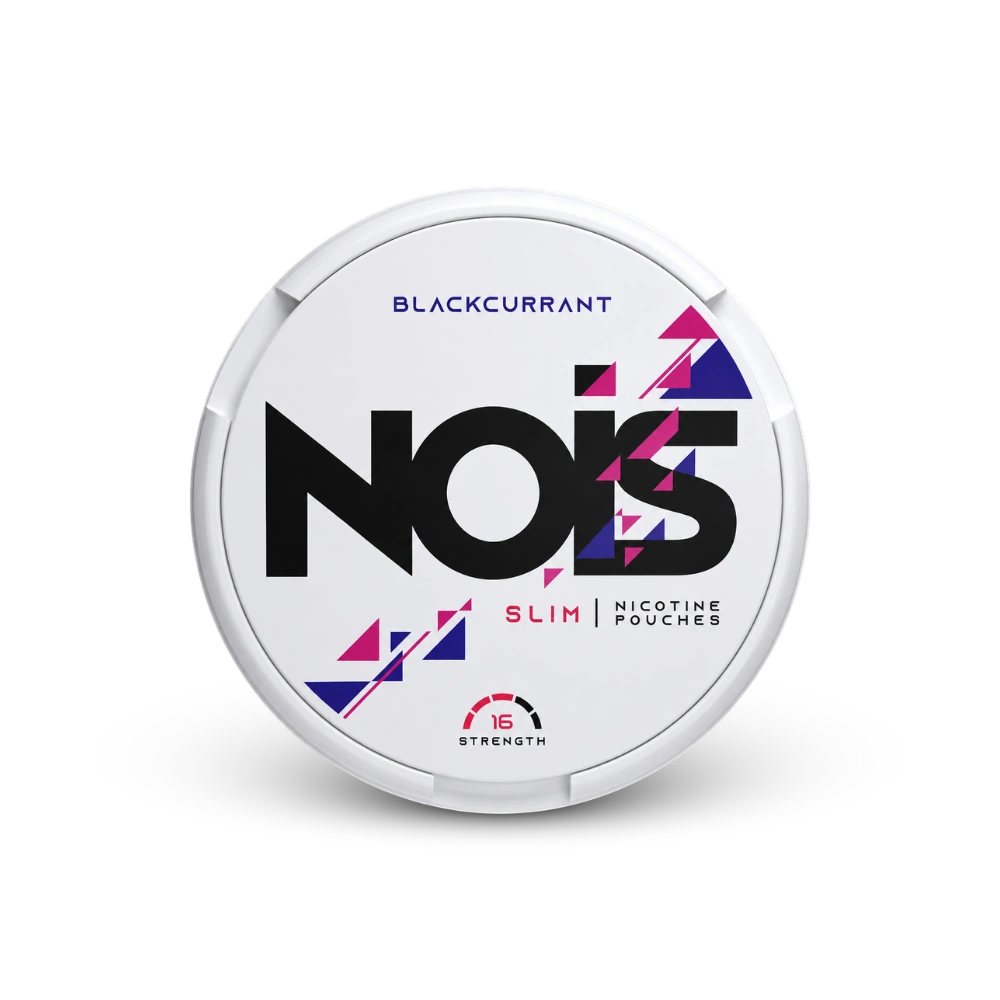 NOIS Juodasis šaltalankis 16mg – nikotino pagalvėlių skardinė