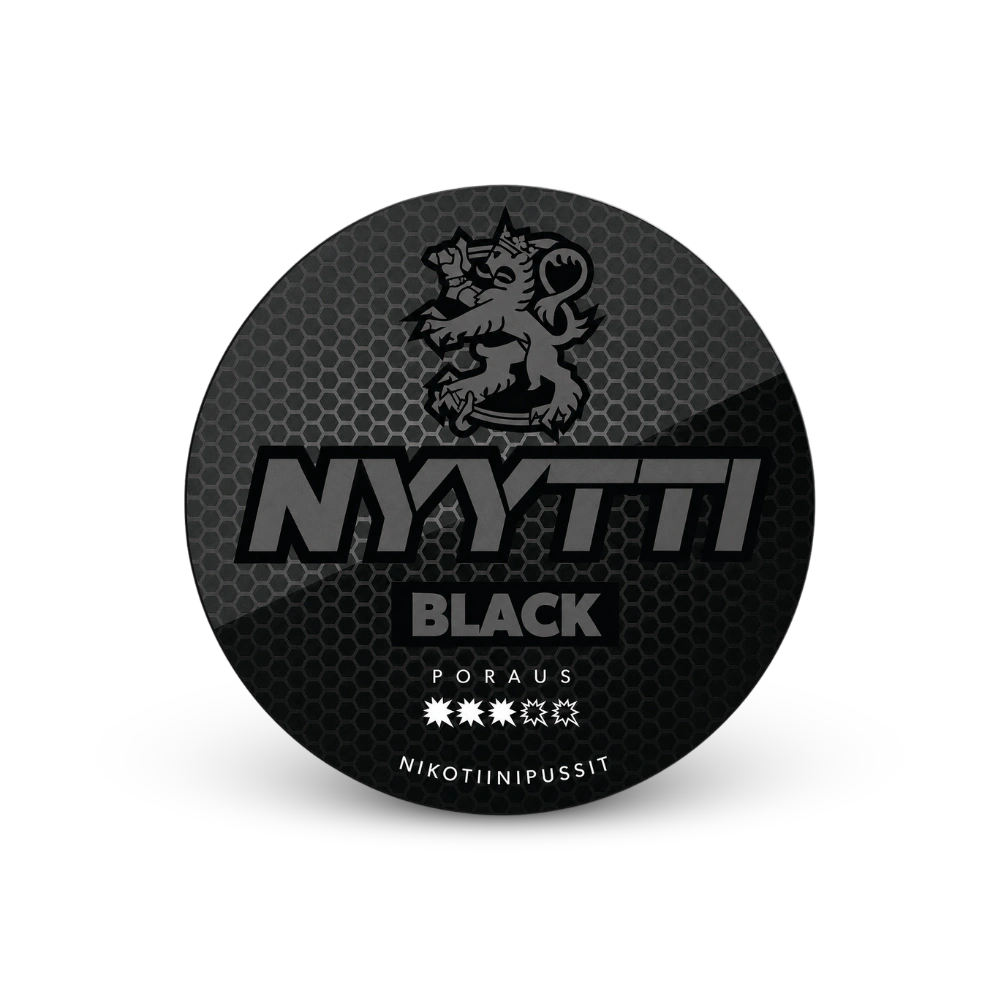Nyytti Black – nikotino pagalvėlių skardinė