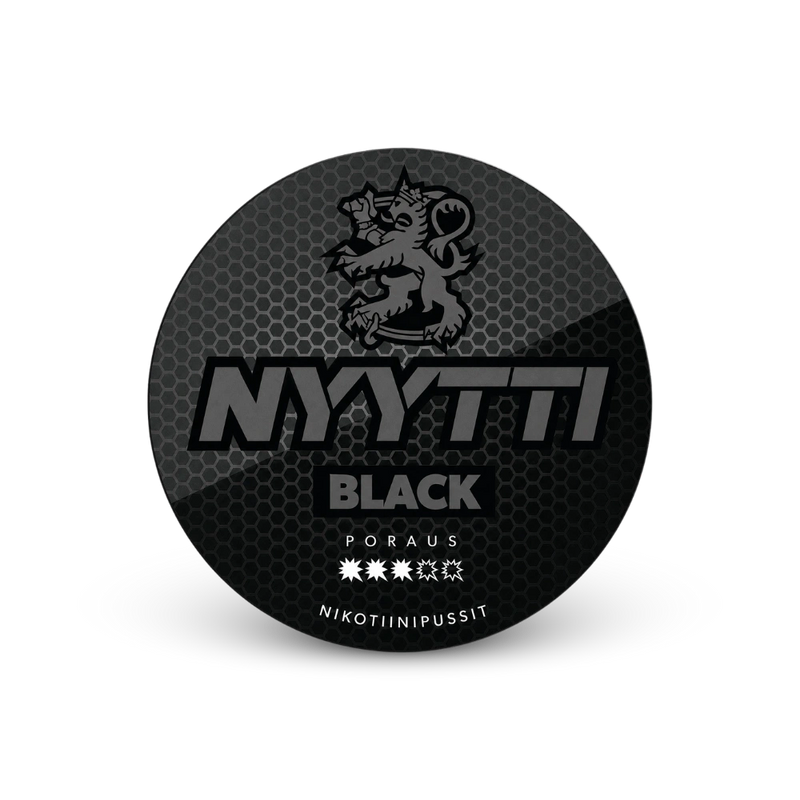 Nyytti Black – nikotino pagalvėlių skardinė
