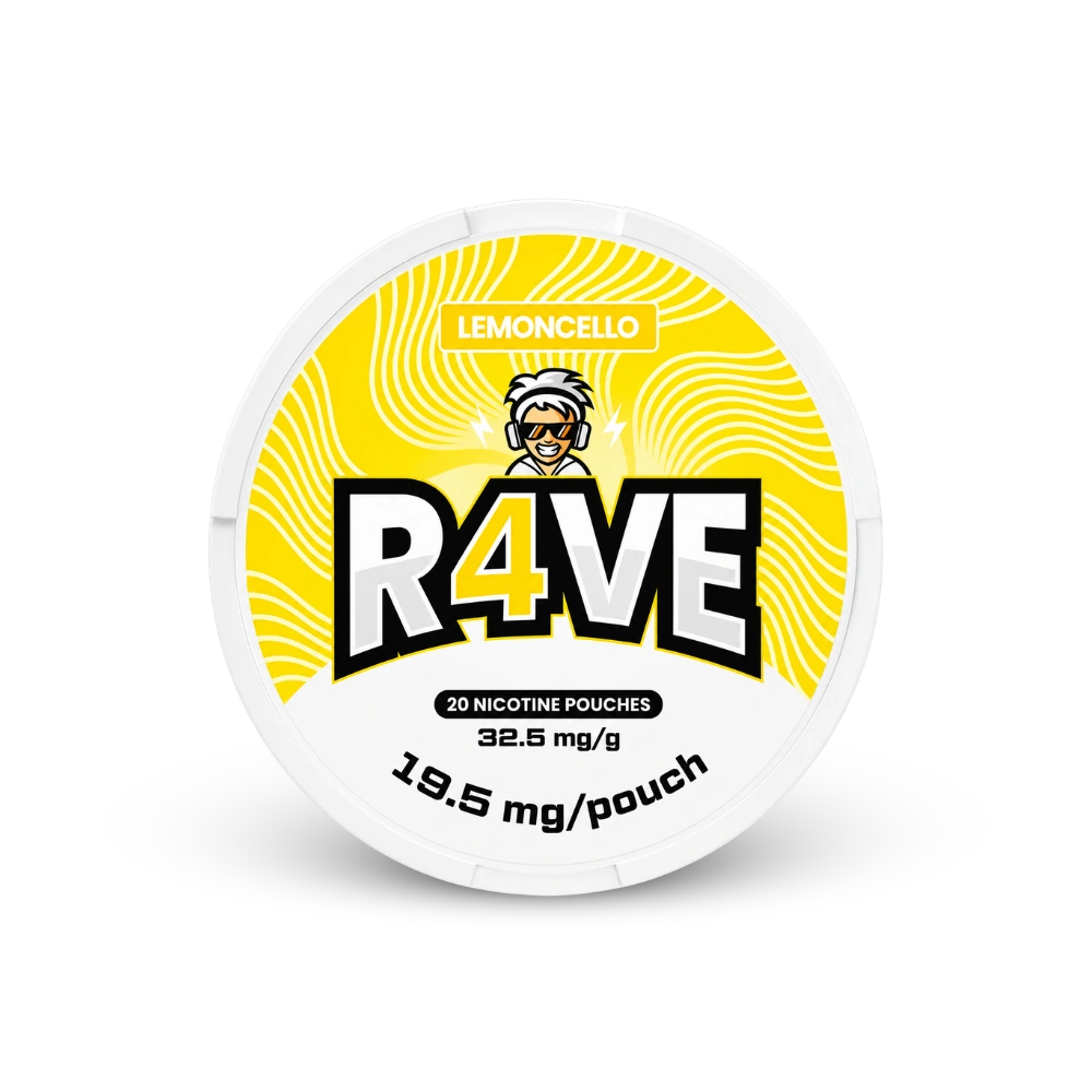 RAVE Lemoncello 32.5mg – nikotino pagalvėlių skardinė