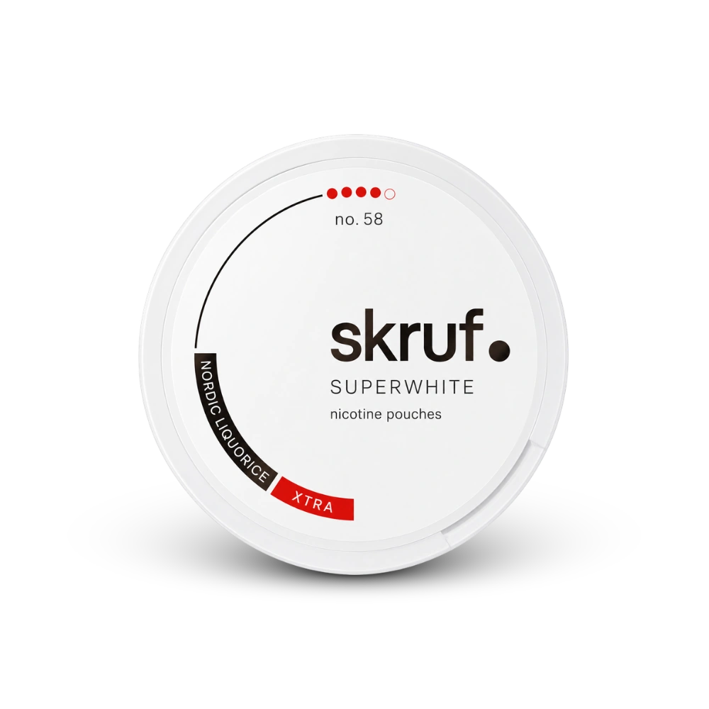 SKRUF Nordic Skrajelis S4 – nikotyno pagalvėlių skardinė