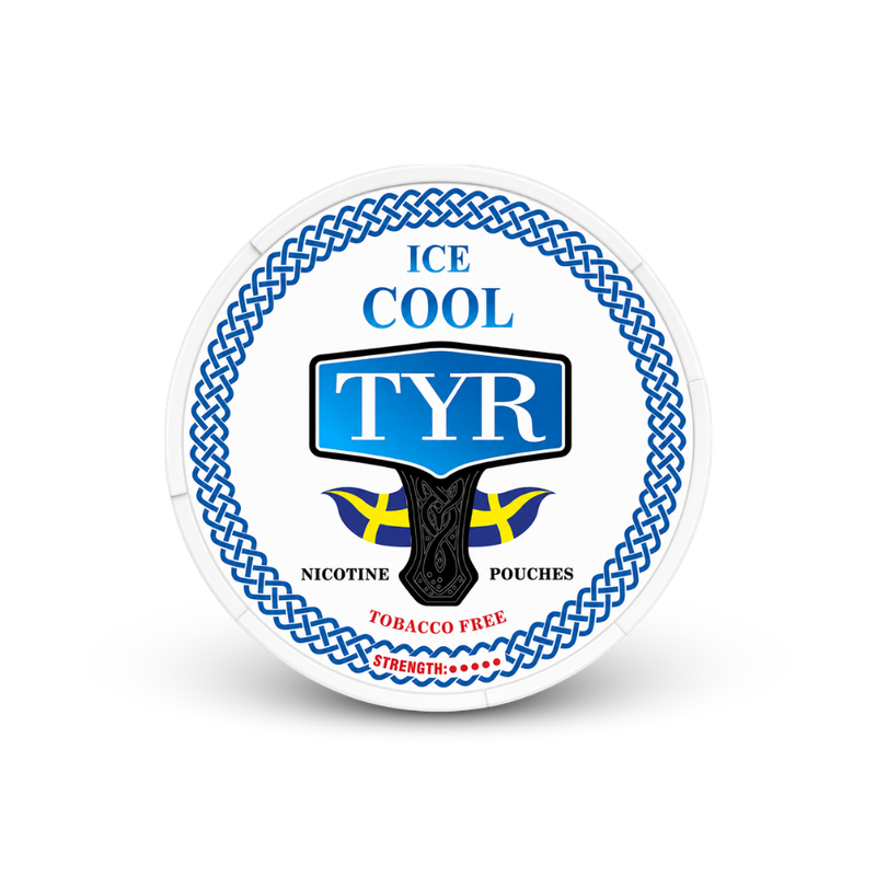 TYR Ice Cool – nikotino pagalvėlių skardinė