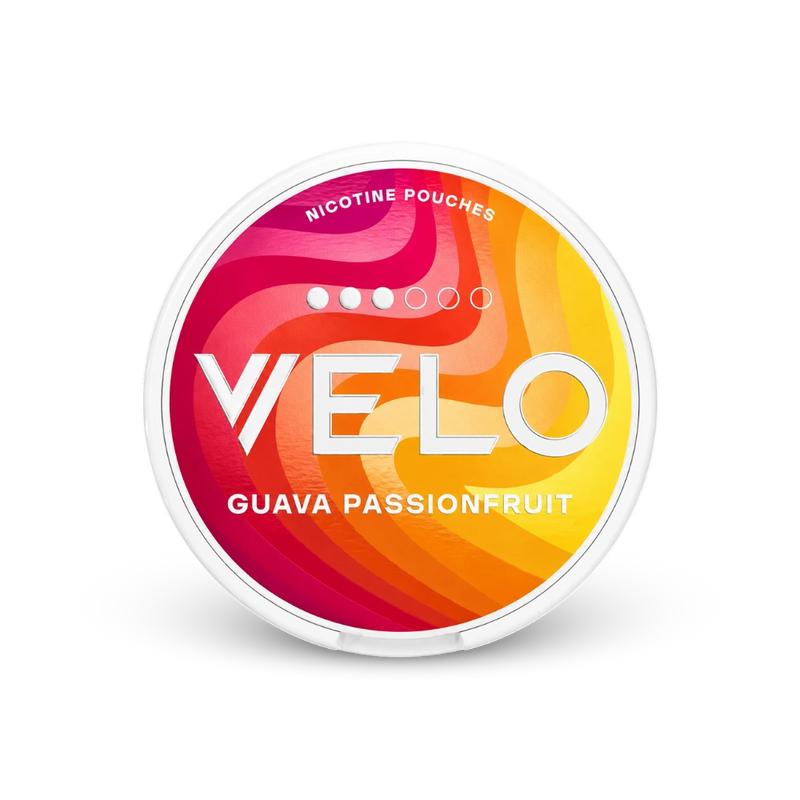 VELO Guava Passionfruit Slim – nikotino pagalvėlių dėžutė