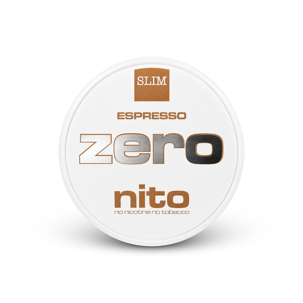 ZERONITO Espresso Slim – nikotino pagalvėlių dėžutė