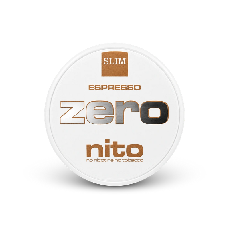 ZERONITO Espresso Slim – nikotino pagalvėlių dėžutė