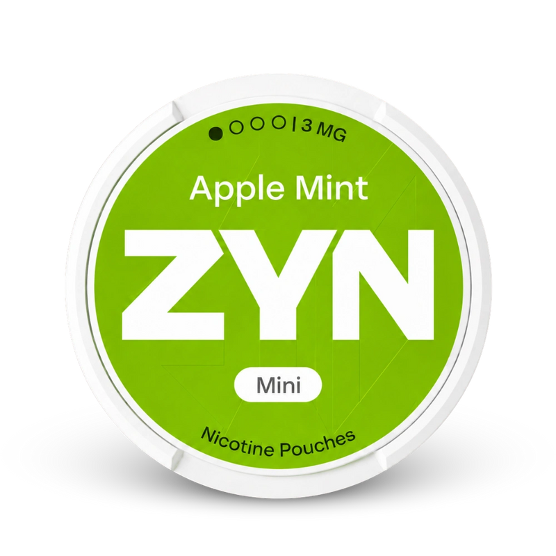 ZYN Apple Mint Mini 3mg – nikotino pagalvėlių dėžutė