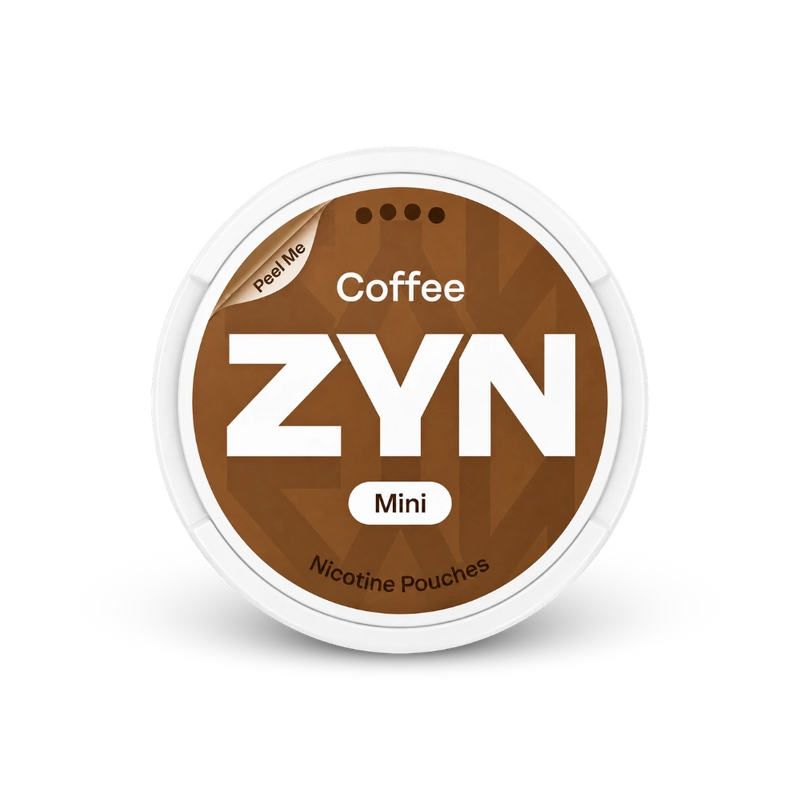 ZYN Coffee Mini S4 – nikotino pagalvėlių skardinė