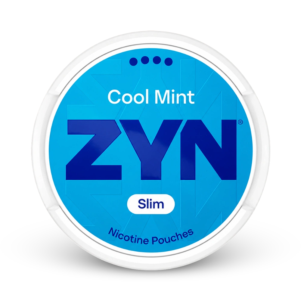 ZYN Cool Mint Extra Strong Slim – nikotino pagalvėlių dėžutė