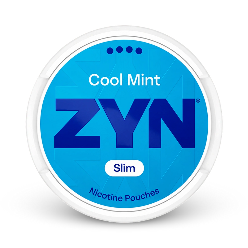 ZYN Cool Mint Extra Strong Slim – nikotino pagalvėlių dėžutė