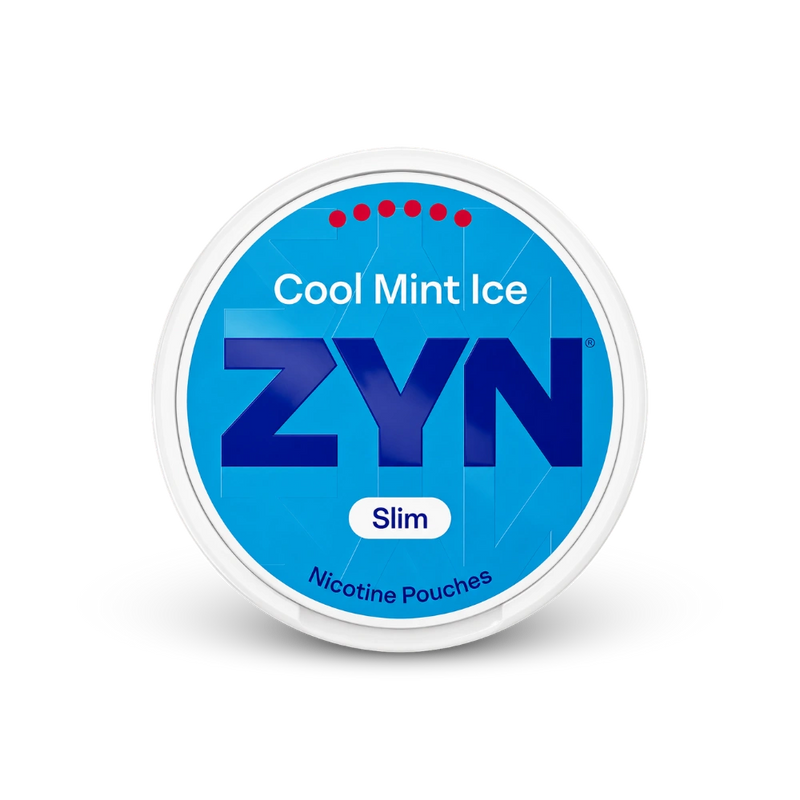 ZYN Cool Mint Ice Slim S6 – nikotino pagalvėlių dėžutė