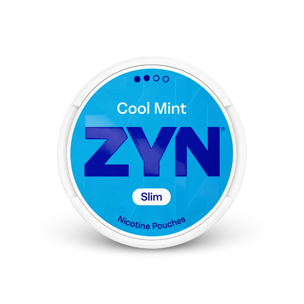 ZYN Cool Mint Slim S2 – nikotino pagalvėlių dėžutė