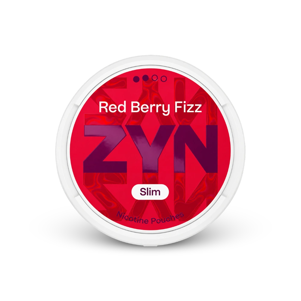ZYN Red Berry Fizz Slim S2 – nikotino pagalvėlių dėžutė