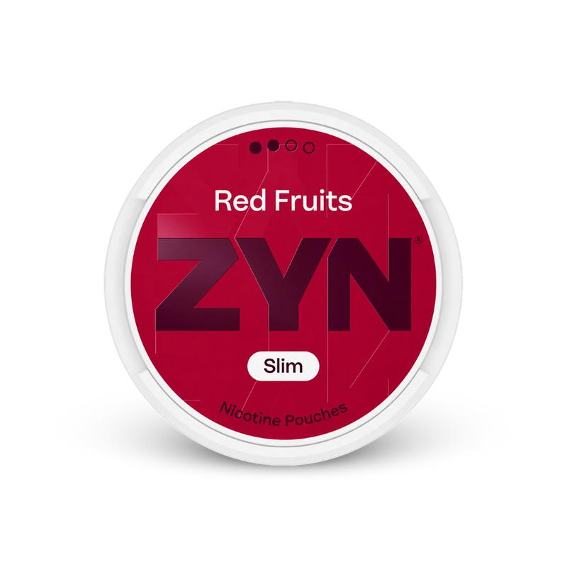 ZYN Red Fruits Slim S2 – nikotino pagalvėlių skardinė