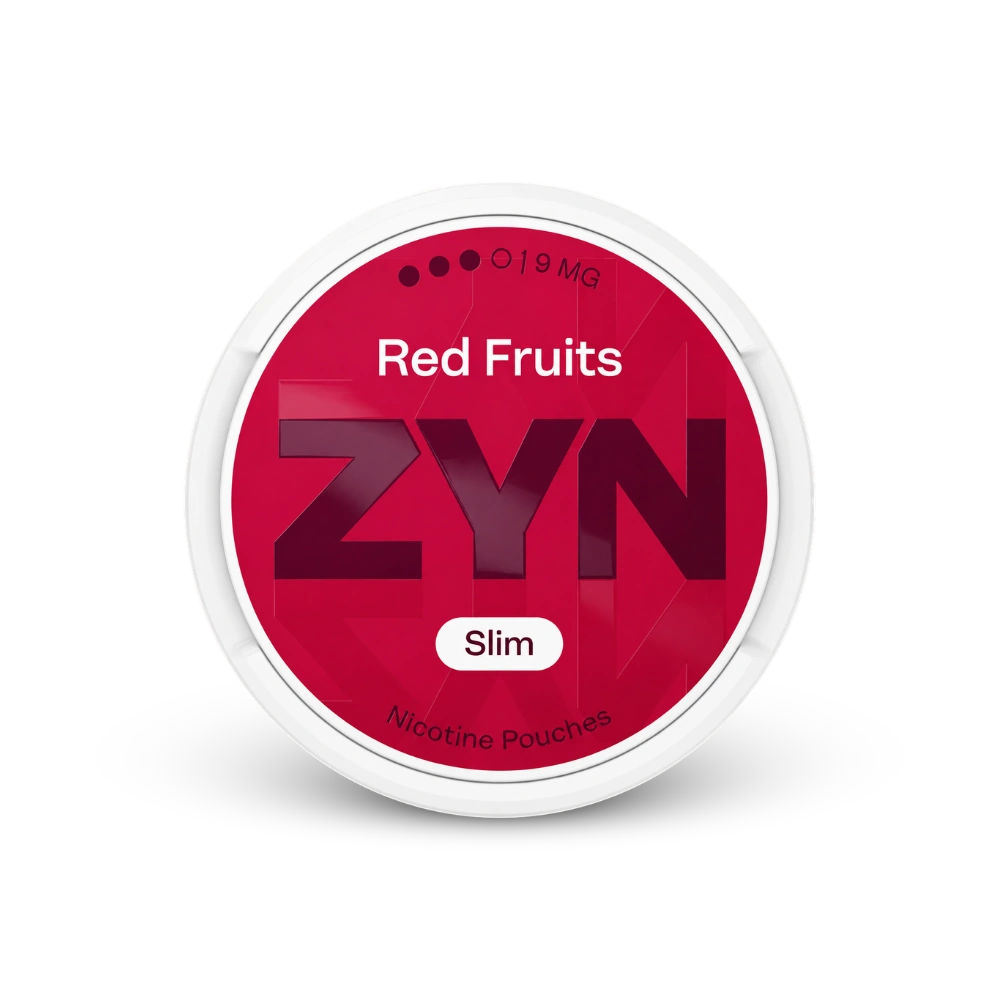 ZYN Red Fruits Slim S3 – nikotino pagalvėlių skardinė