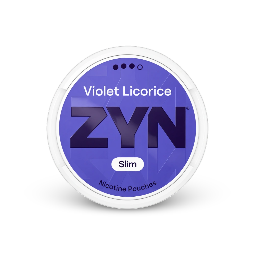 ZYN Violet Licorice Slim S3 – nikotino pagalvėlių dėžutė