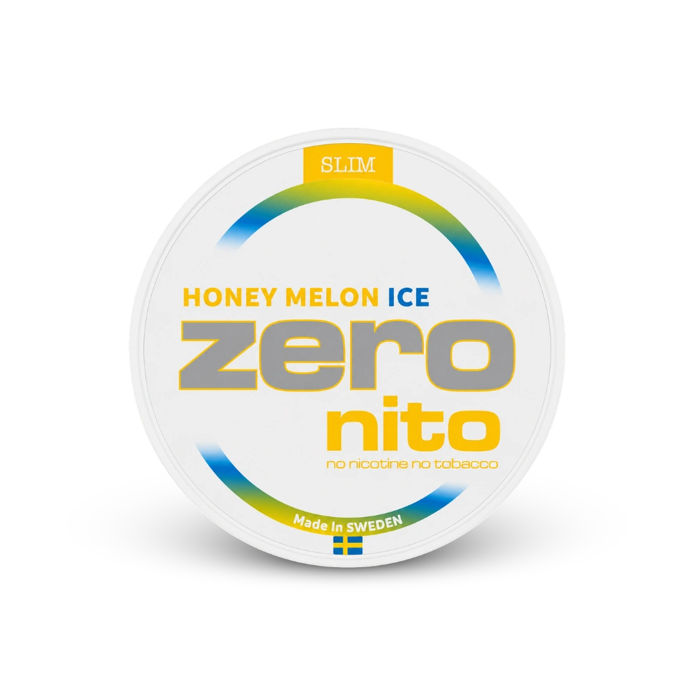 Zeronito Honey Melon Ice Slim – nikotino pagalvėlių dėžutė