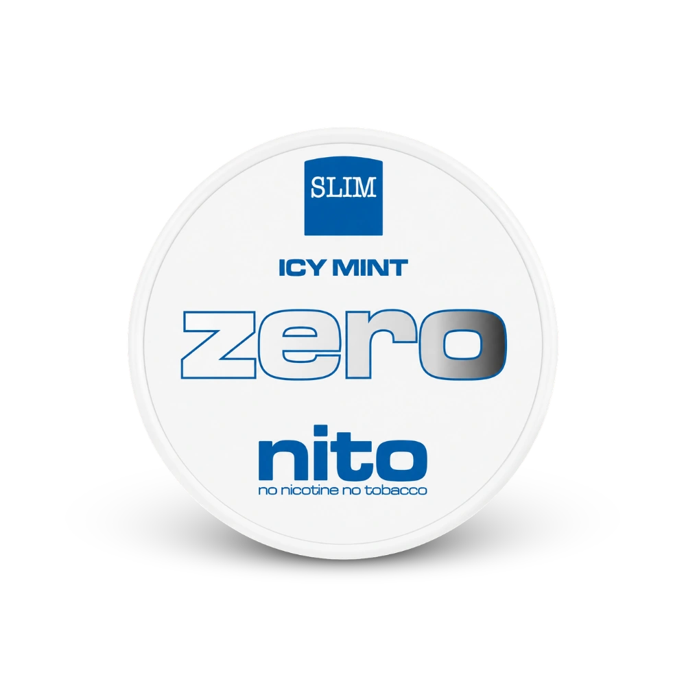 Zeronito Icy Mint Slim – nikotino pagalvėlių skardinė
