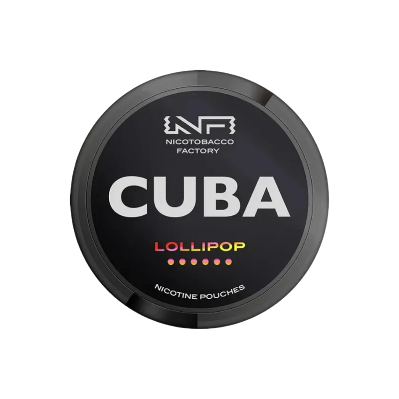 CUBA juoda saldainė-pagaliukas
