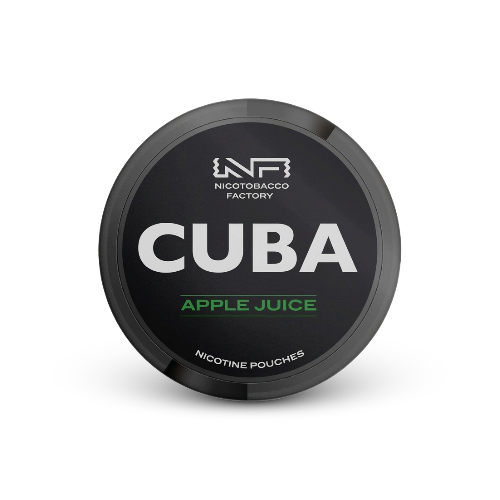Cuba Black Apple Juice – nikotino pagalvėlių dėžutė