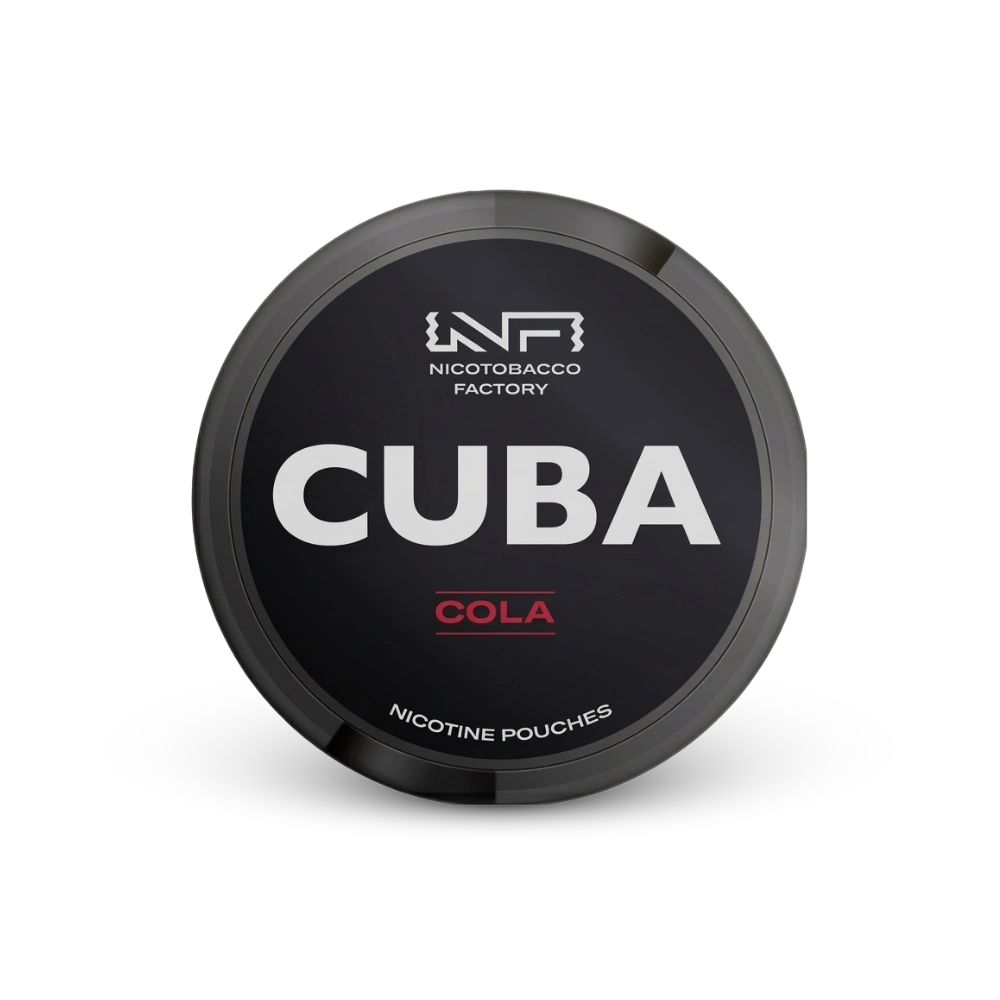 Cuba Black Cola – nikotino pagalvėlių skardinė