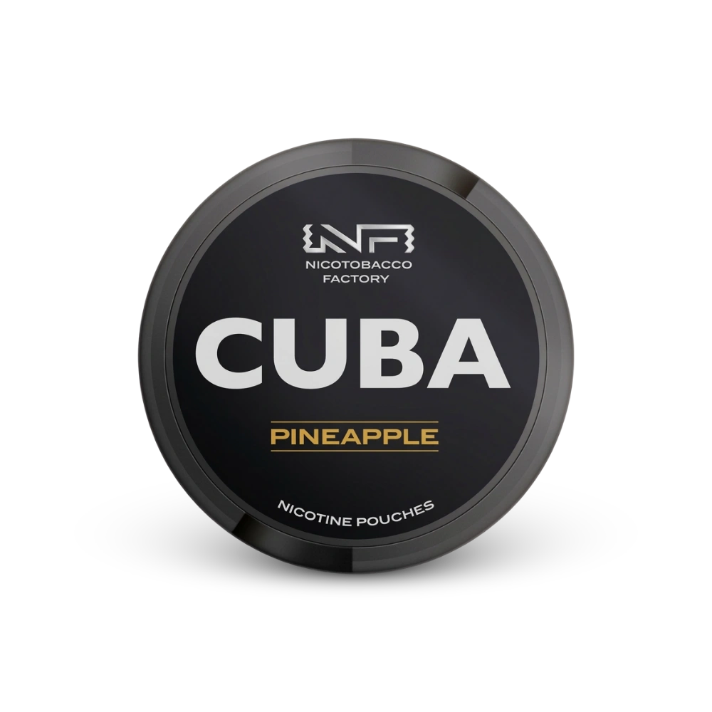 Cuba Black Pineapple – nikotino pagalvėlių dėžutė