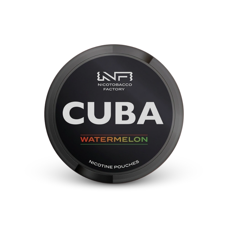 Cuba Black Watermelon – nikotino pagalvėlių skardinė